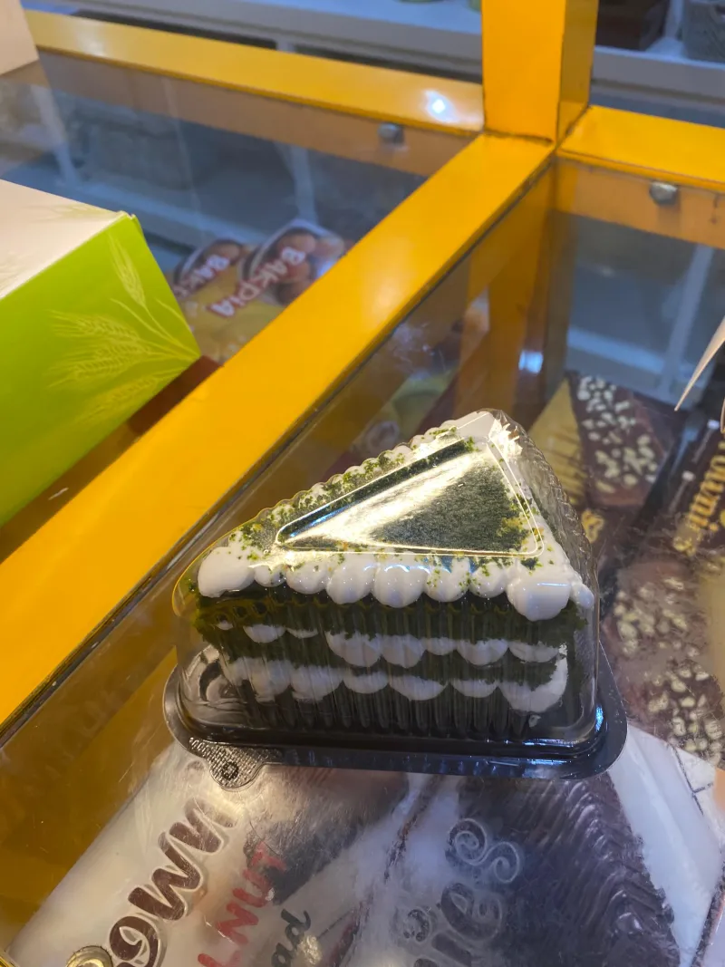 Cake slice Matcha
